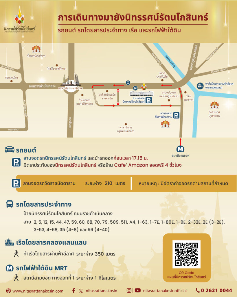 เข้าชมฟรี วันอาทิตย์ที่ 9 มิถุนายน 2567